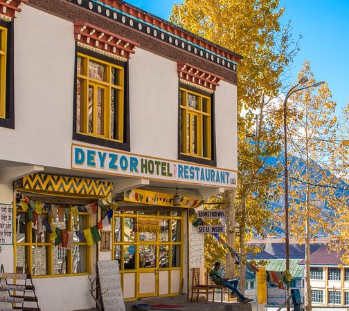 Description: Widely regarded as the spiritual home for travelers in Spiti, this boutique hotel blends rustic charm with modern amenities. It features a world-famous garden café, a library, and rooms adorned with local artifacts. It offers essential high-altitude luxuries like consistent hot water, electric blankets, and an extensive global menu.