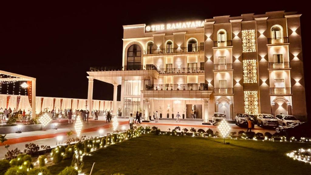 The Ramayana Hotel is a comfortable and modern hotel located in the sacred city of Ayodhya, close to major spiritual landmarks including the famous Ram Mandir.The hotel offers a peaceful atmosphere with modern amenities, making it a popular stay option for pilgrims, families, and travelers visiting Ayodhya.
